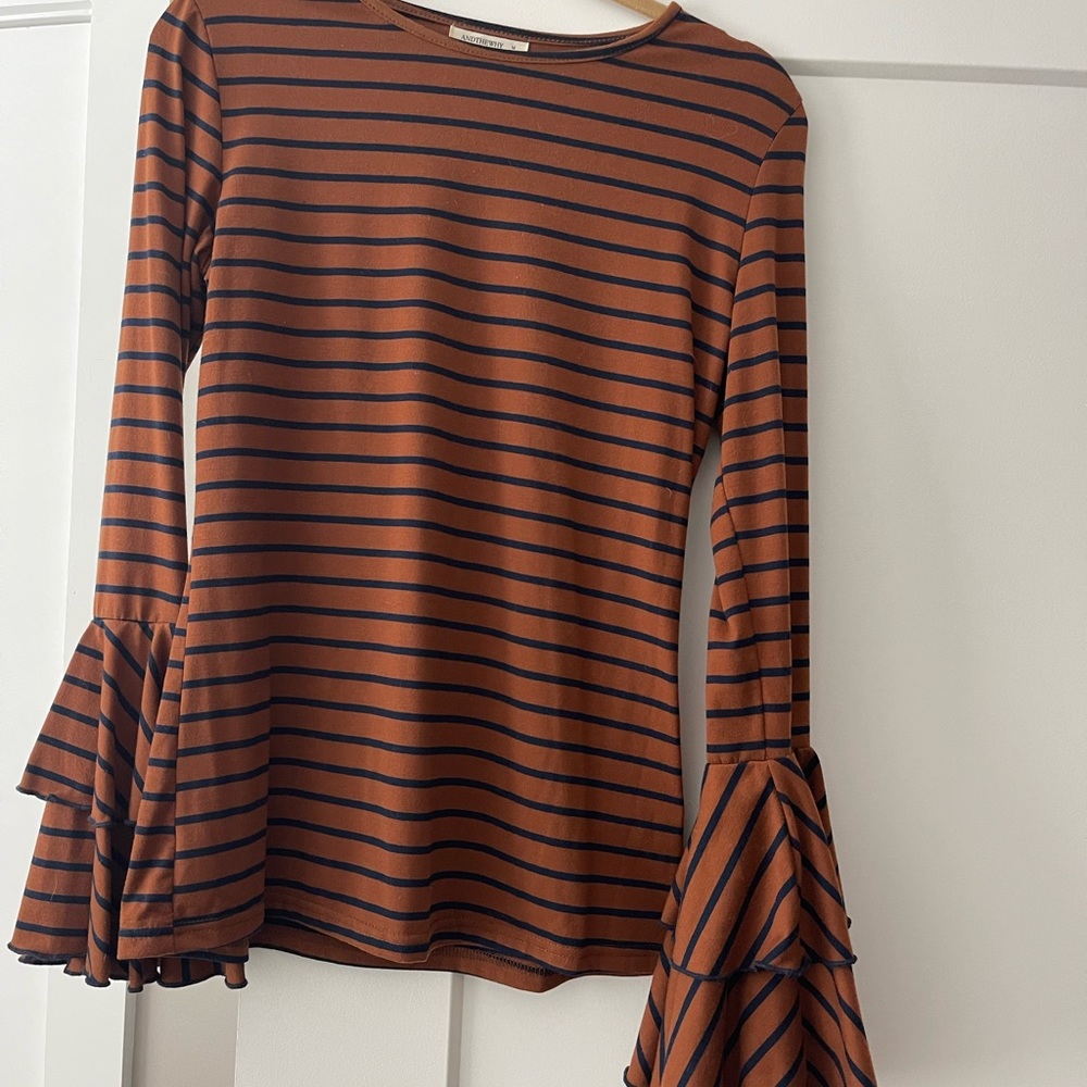 Beautiful bell sleeved top
